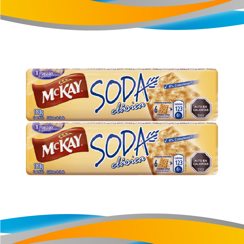 GALLETAS SODA CLASICA MC KAY