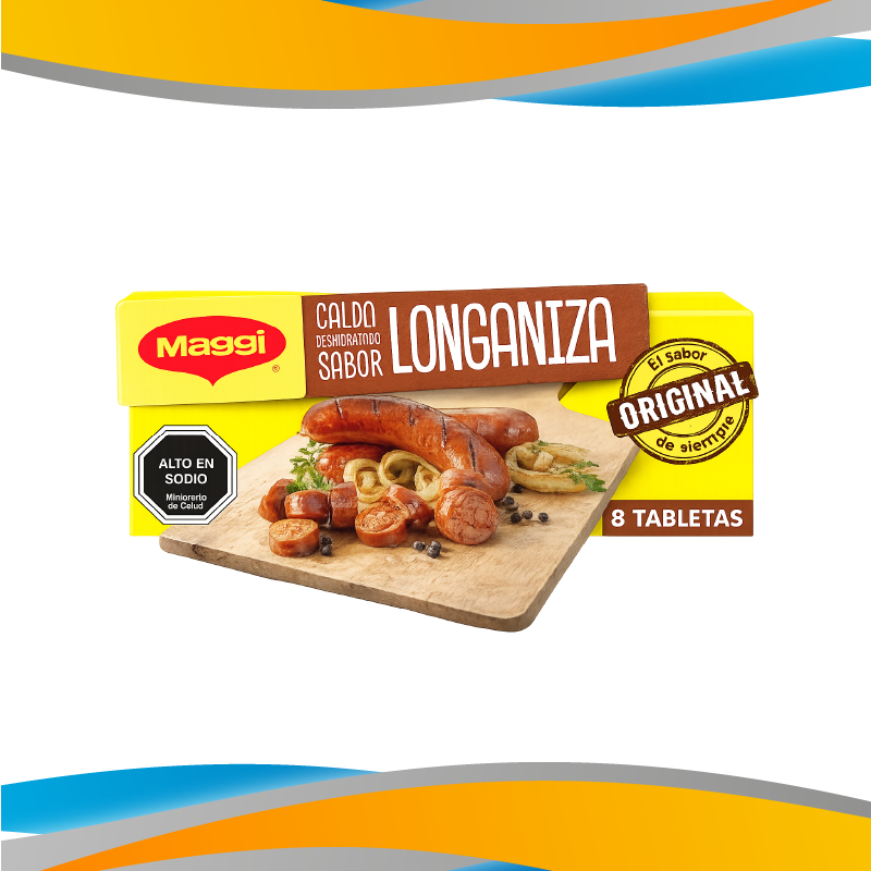 CALDOS DESHIDRATADOS MAGGI LONGANIZA 10G