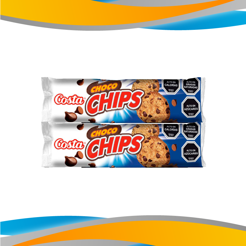 GALLETAS CHOCO CHIPS - COSTA