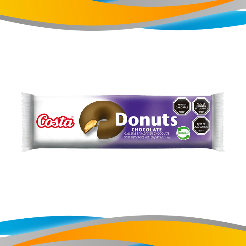 GALLETAS DONUTS CHOCOLATE