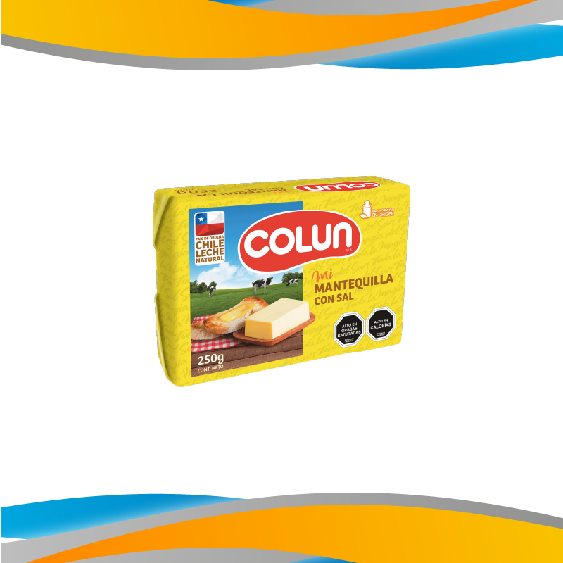 MANTEQUILLA CON SAL COLUN