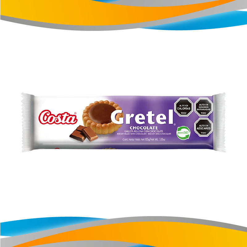 GALLETAS GRETEL CHOCOLATE COSTA